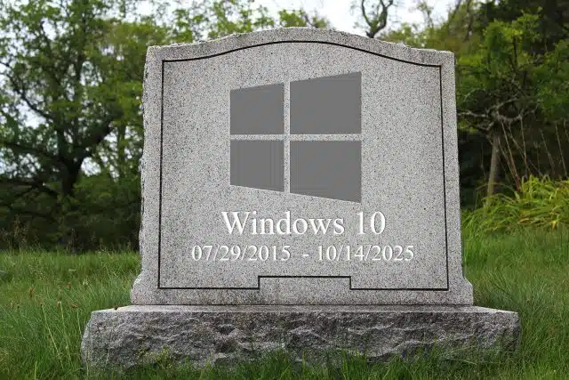 El fin del soporte para Windows 10 supondrá un aumento de los residuos electrónicos