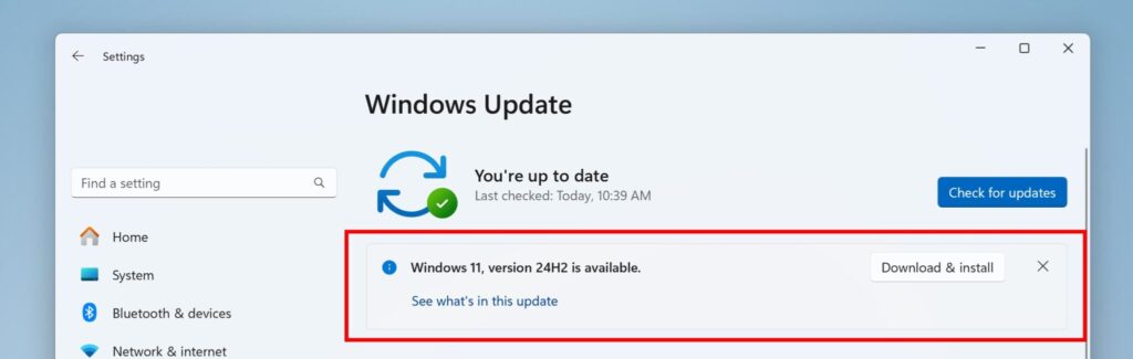 ¿Qué novedades trae la nueva versión 24H2 de Windows 11?