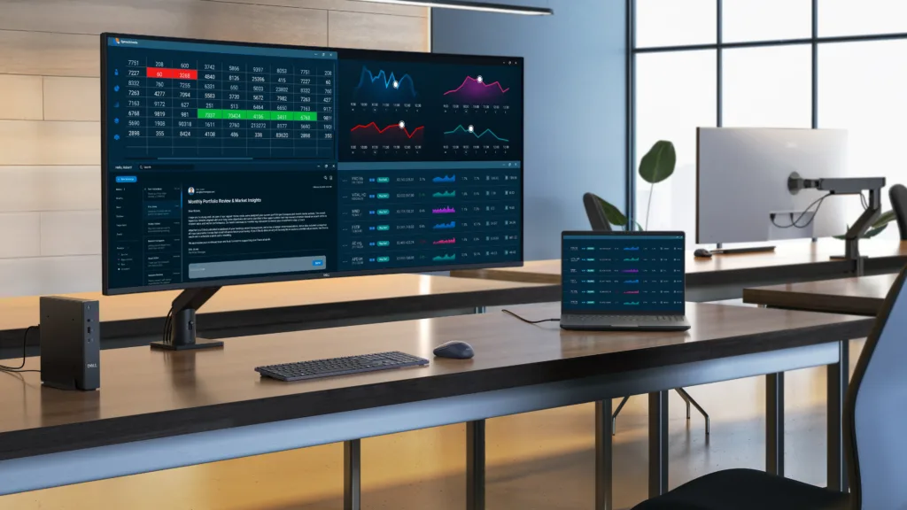 Dell ha presentado en el evento CES 2026, el primer monitor del mundo Thunderbolt con una resolución de 6K y una pantalla de 52 pulgadas