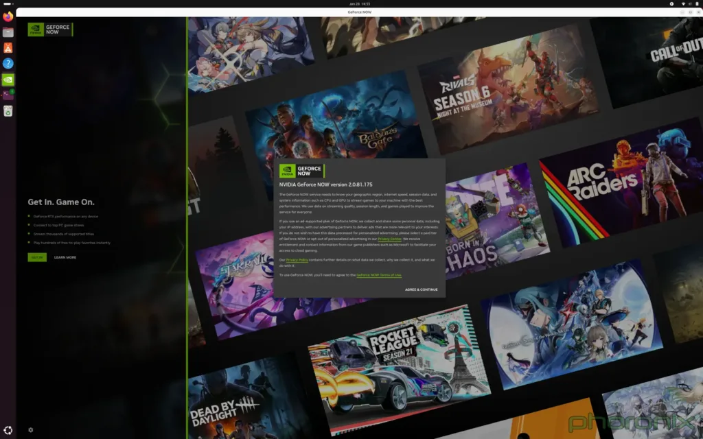 El servicio de juegos en streaming, NVIDIA GeForce NOW, ha llegado al escritorio Linux de forma nativa