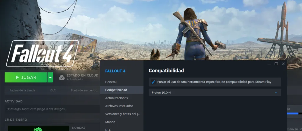 Valve ha lanzado la nueva versión de Proton 10.0-4 la cual incluye soporte para nuevos juegos, correcciones de regresiones y mejoras.