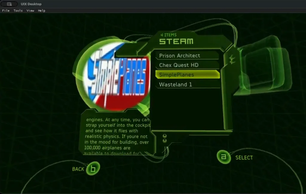 Se lanza el proyecto UIX Desktop, el cual consiste en una adaptación del panel de control original de Xbox para que funcione en un pc.