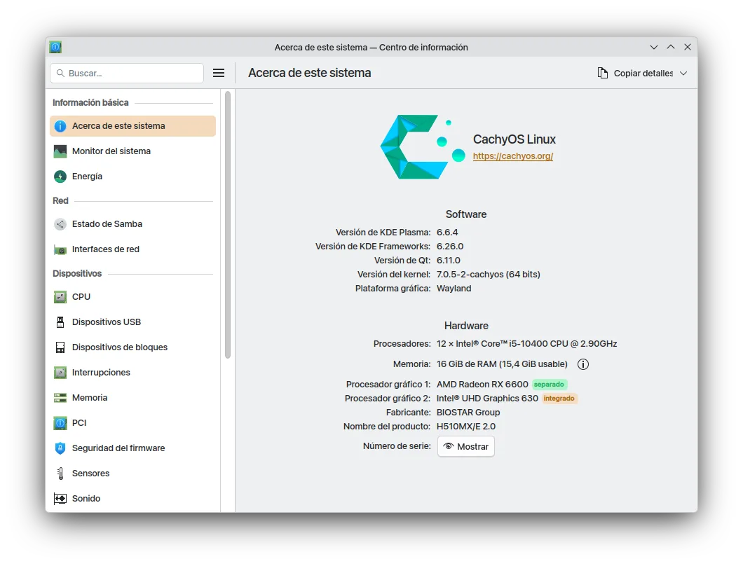 Estas son mis primeras impresiones tras mi reciente mudanza a CachyOS Linux