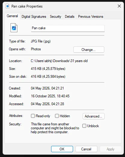 Microsoft comenzó a migrar el heredado cuadro de propiedades del explorador de archivos de Windows 11 a WinUI 3