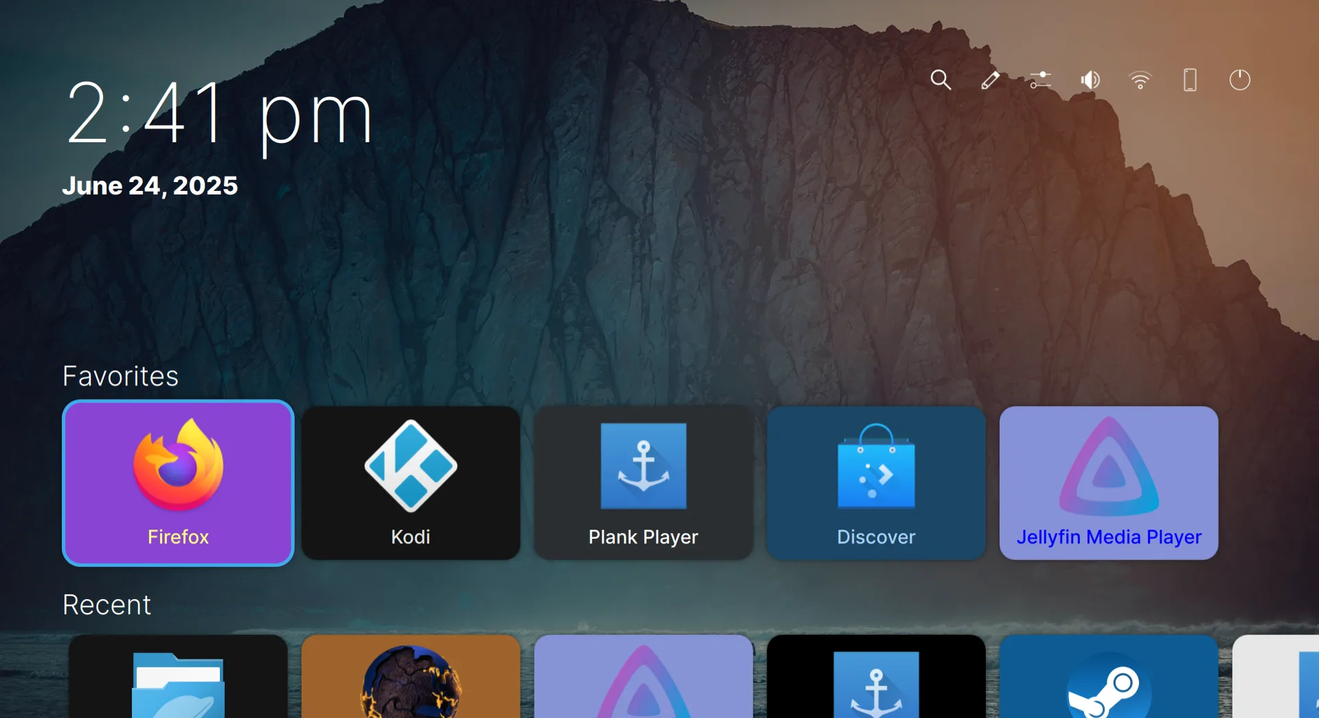 El equipo de KDE prepara su nuevo modo de pantalla grande el cual debutará con Plasma 6.7