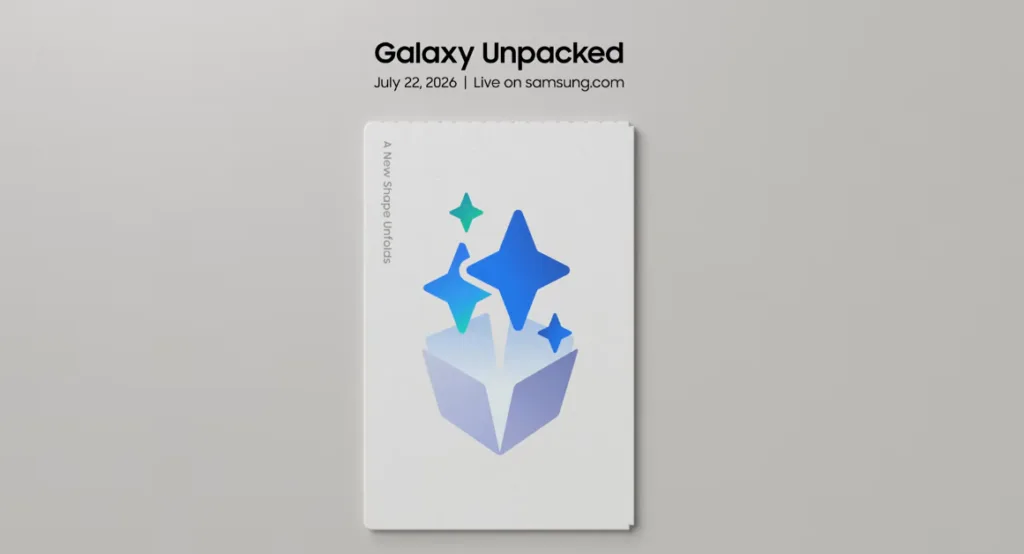 Samsung anuncia la realización del próximo evento Galaxy Unpacked, donde presentará sus próximos dispositivos Folds, además de otras cosillas más.