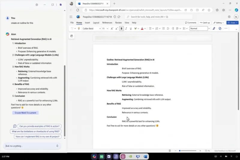 Filtran un vídeo interno de Microsoft donde se muestra un nuevo Windows basado en Copilot y agentes de IA